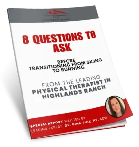 what to do when changing from skiing to running report form for fick pt and performance gina fick